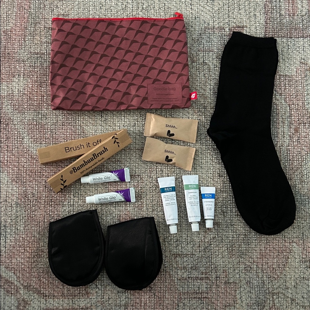 New first-class Virgin Airlines Amenities Kit - plus a few extras